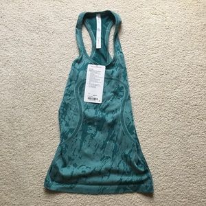 Swiftly Racerback Granite tank top